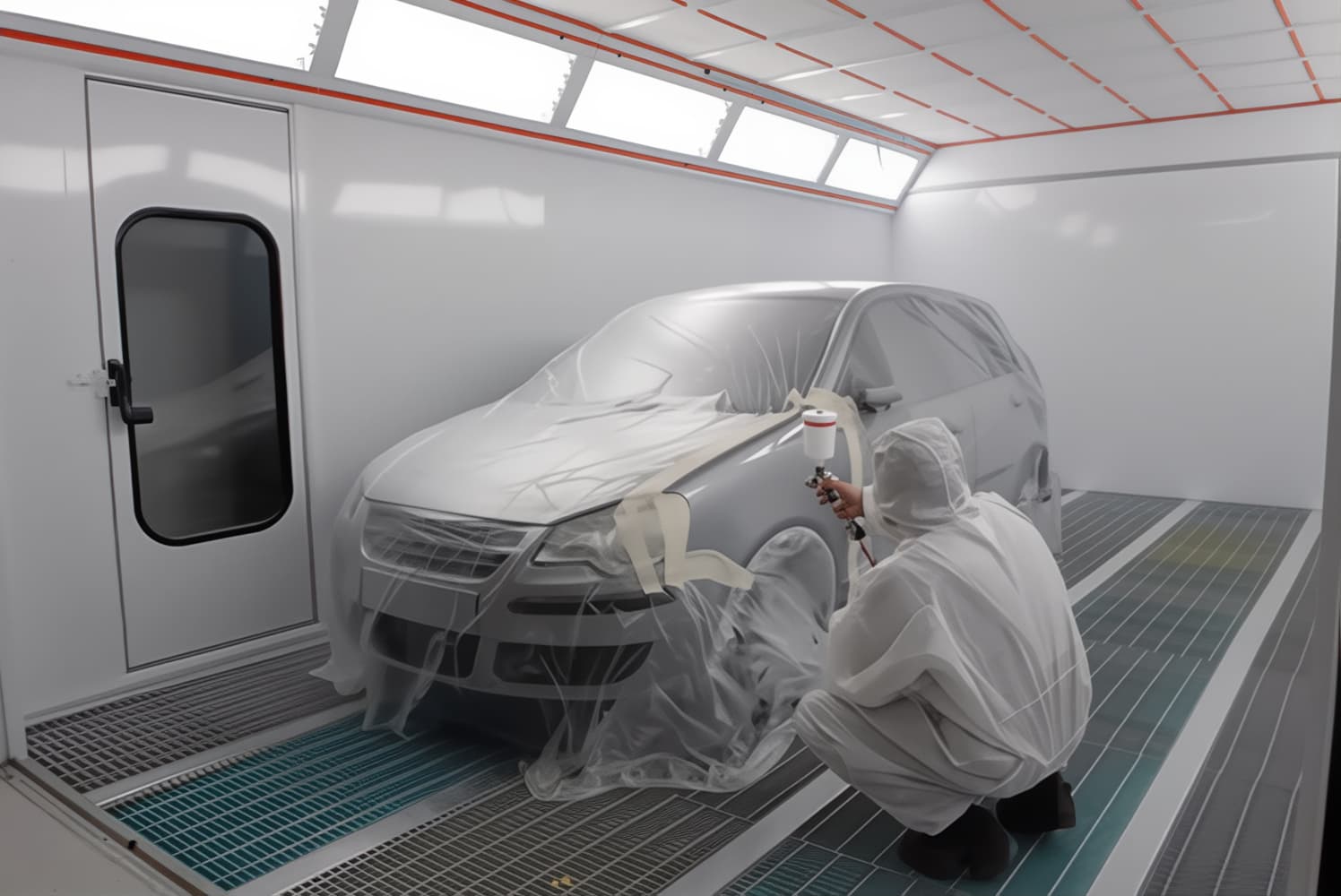 painting car